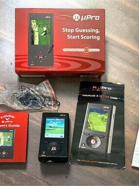 Callaway Golf Company uPro Handheld GPS With Original Box Tested